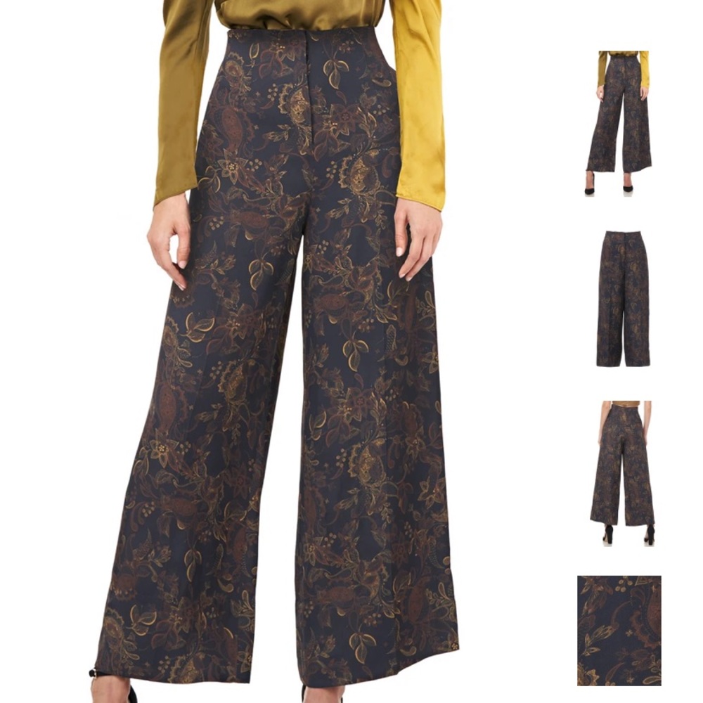 AMUR Lewis Wide Leg Pant